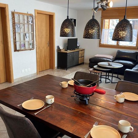 Haus Lotus, Riederalp Moosfluhbahn Lägenhet Exteriör bild