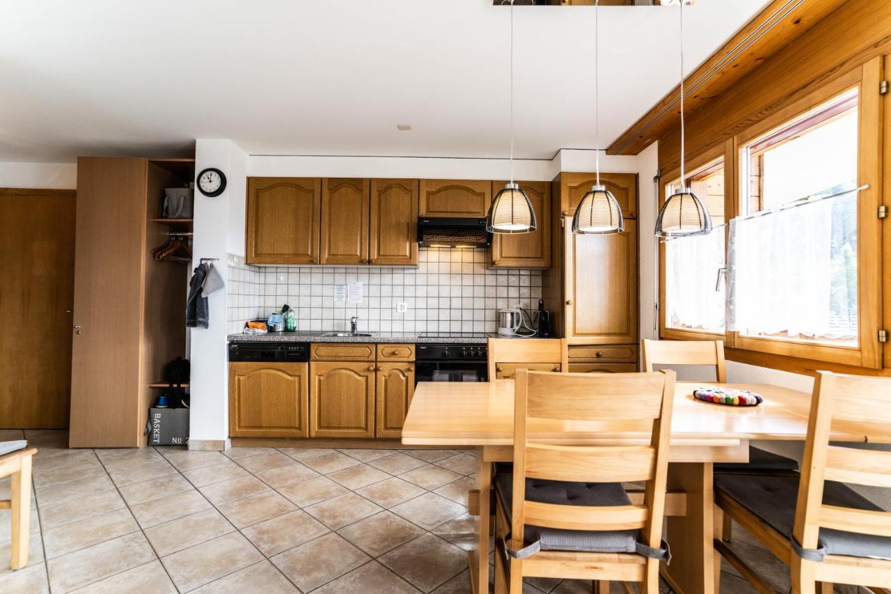 Haus Lotus, Riederalp Moosfluhbahn Lägenhet Exteriör bild