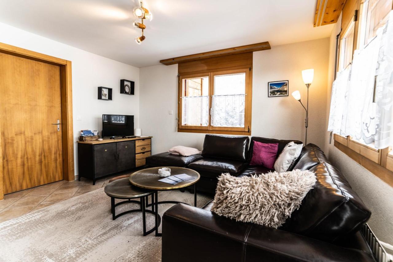 Haus Lotus, Riederalp Moosfluhbahn Lägenhet Exteriör bild
