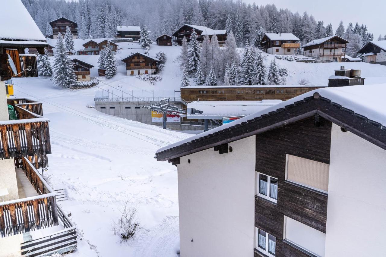 Haus Lotus, Riederalp Moosfluhbahn Lägenhet Exteriör bild