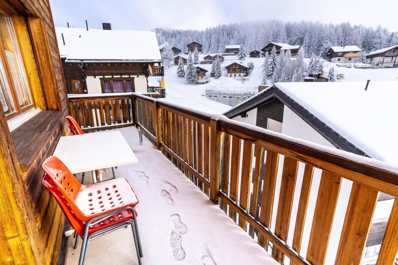 Haus Lotus, Riederalp Moosfluhbahn Lägenhet Exteriör bild