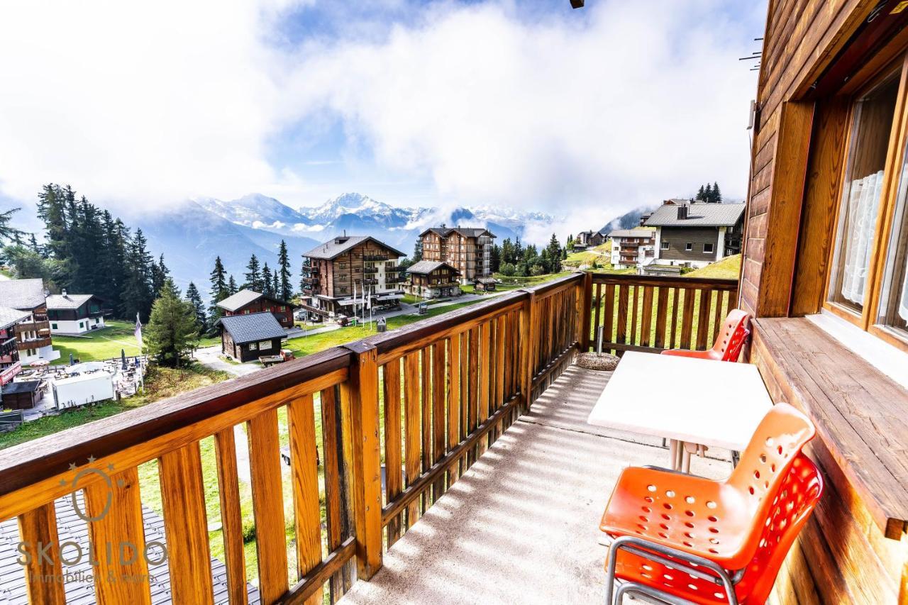 Haus Lotus, Riederalp Moosfluhbahn Lägenhet Exteriör bild