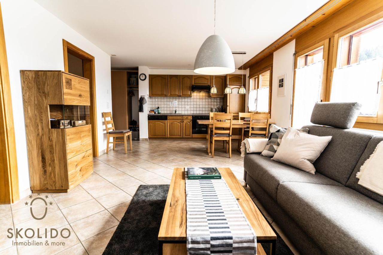 Haus Lotus, Riederalp Moosfluhbahn Lägenhet Exteriör bild