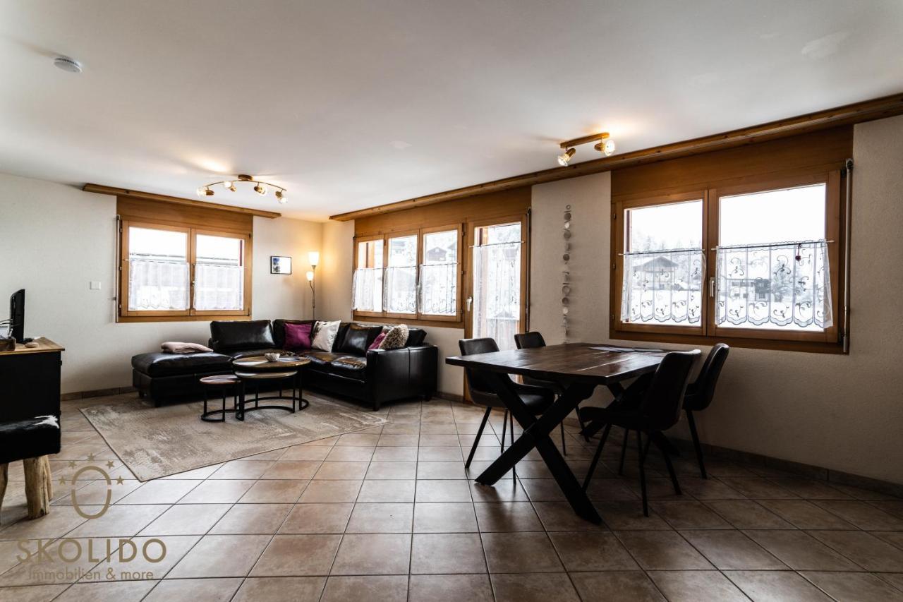 Haus Lotus, Riederalp Moosfluhbahn Lägenhet Exteriör bild