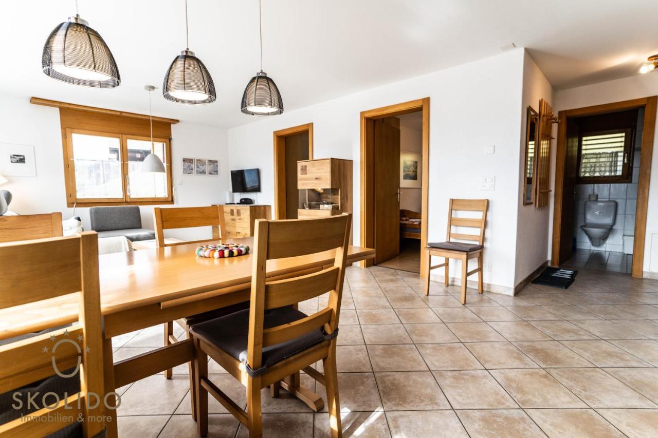 Haus Lotus, Riederalp Moosfluhbahn Lägenhet Exteriör bild