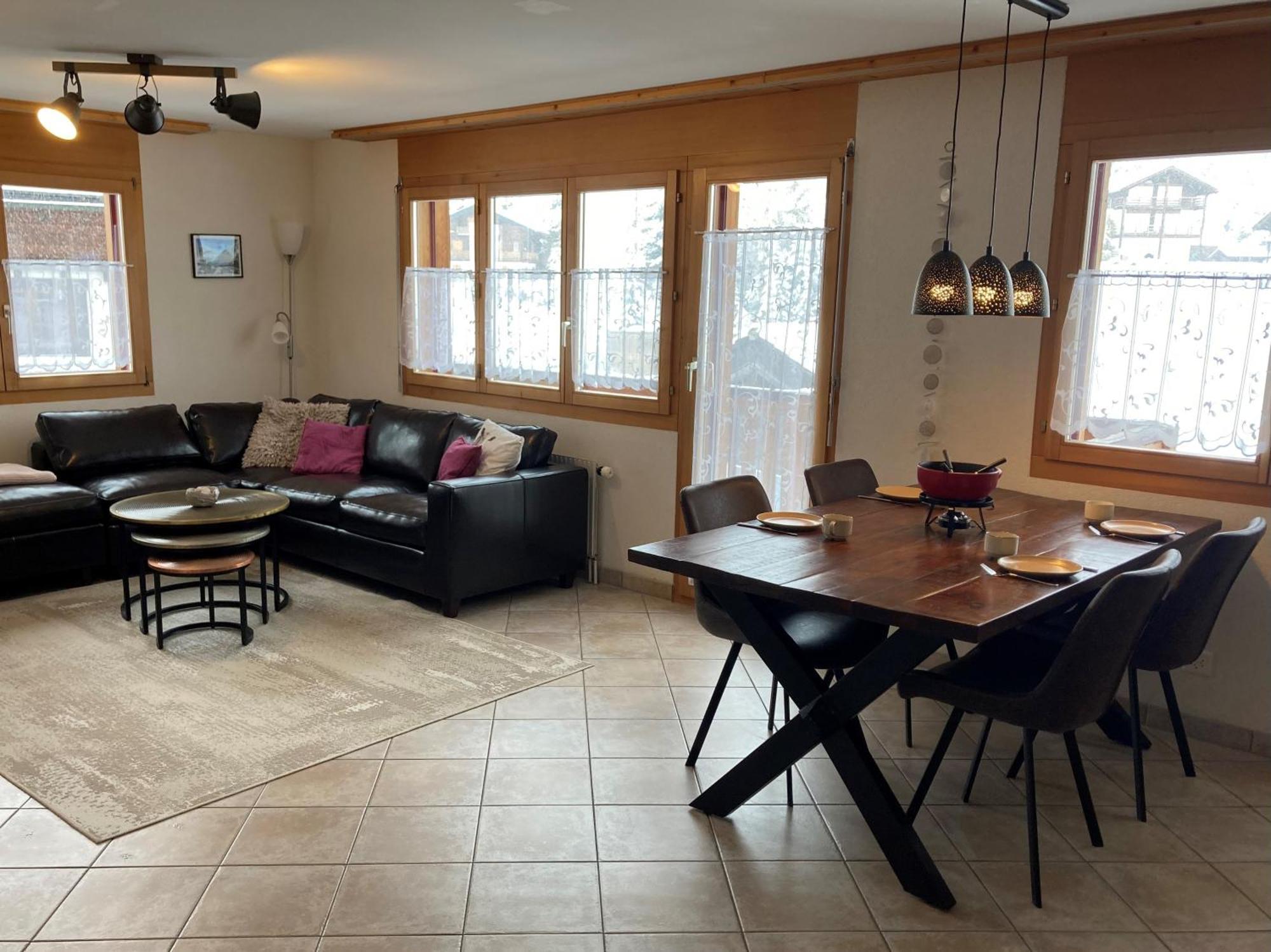 Haus Lotus, Riederalp Moosfluhbahn Lägenhet Exteriör bild